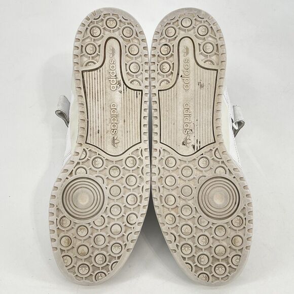 Adidas Triple White Forum Low Sneakers Size 12 ART #FY7755 - Picture 9 of 10